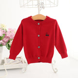 Baby Sweater Toddler Girls Knit Cardigan Winter Children's Clothes Crochet Jacket Long Sleeve Tops A014 Cute Baby Girl Outerwear
