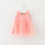 Baby girl summer dresses infant dress 2018  born baby girls clothes casual bebes cotton clothing kids 1 year birthday dress