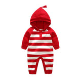 Baby sweater Baby's Sets Rompers Hats striped hooded crawling round collar outfit Kid Toddler Outerwear Hoodies & Sweatshirts