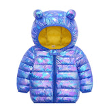 Bear Leader Autumn Winter Newborn Baby Clothes for Baby Boys Jacket Baby Dinosaur Print Outerwear Coat Infant Baby Girls Jacket