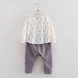 Clothing Sets Boys Clothes Fashion Toddler Girl Clothing Suits For Boy Girls Pullover Shirts+Pants Clothes