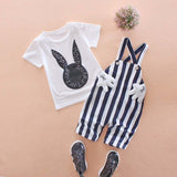 Baby Boys Clothing Sets Summer Kids Boys T-shirt+ Overalls Pants 2PCS Outfit Suit Newborn Sport Suits Baby Boy Clothes