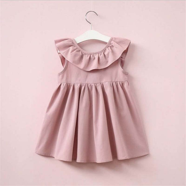 Summer Baby Girls Dress Print Cute Sleeveless Small Kids Children Girl –  Toyszoom