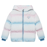 Bosideng   children's wear girls' jacket snow wear short gradient antibacterial down jacket