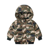 Boy Winter Jacket Coat Children's Clothing Autumn and Winter Children's Cotton Padded Clothes Children's Camouflage Coat