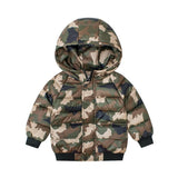 Boy Winter Jacket Coat Children's Clothing Autumn and Winter Children's Cotton Padded Clothes Children's Camouflage Coat