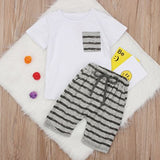 Boys Suits Cartoon Summer Boys Clothes T-shirts Shorts 2018 New Children Clothing Set Cotton Kids Outfits For 2 3 4 5 6 7 Years