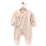 Newborn Baby Girl Boy Underwe Footies Infant Boy Jumpsuit with Mitten Baby Clothes for Newborn 0-3 Months NY550014