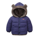 COOTELILI Two Side Wear Winter Coat Children Parkas Kids Jackets For Baby Girls Boys Clothes Thick Cotton Children's Coat