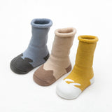 Winter Thickening Kids Girls Boys Sock Warm Knee Socks For Baby Accessories Cotton Socks Baby Stuff 3Pairs/Lot 1-3y