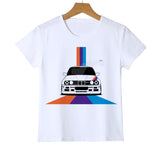 C T Shirts 3 Series Kid's Summer Short Sleeve Tee Classic Boys/Girls/Baby Co E30 f36 T-Shirt Children's Superc Z31-4