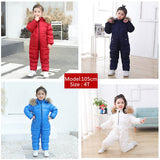 Children Clothes Russian Winter Snowsuit Down Jacket For Boys Girl Outerwear Coat Thicken Waterproof Snowsuits 2-5y baby coats