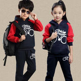 Children Clothing Set Spring Autumn Boys Girls Sport Suits Casual Cotton Long Sleeve Kids Clothes Tracksuits 3 4 5 6 7 8 9 Years