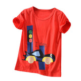 Children Clothing Toddler Boys Cartoon t shirt Brand Cotton Short Sleeve Tops Summer Kids T-shirts C Printing Tops New