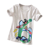 Children Clothing Toddler Boys Cartoon t shirt Brand Cotton Short Sleeve Tops Summer Kids T-shirts C Printing Tops New