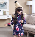 Children Cotton Jackets for Girl Cotton Jacket Warm Winter Co Big Virgin Girl Students 8 10 Baby Thick Padded 14 Years Old