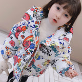 Children Duck Down Coat   Winter Boys Girls Hooded Parkas Coats for Kids Thicken Warm Puffy Jackets Baby Outerwear