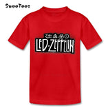 Children T Shirt Led Zeppelin Cotton Britsh Rock Music Crew Neck Tshirt Tee Shirt Boys Girls 2018 Low Price T-shirt For Kids