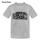 Children T Shirt Led Zeppelin Cotton Britsh Rock Music Crew Neck Tshirt Tee Shirt Boys Girls 2018 Low Price T-shirt For Kids