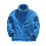 Children Winter Hoodies Jackets Kids Lamb Cashmere Thickening Warm Outerwe Coats For Boys Girls Sweatshirt Cyf282