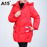 Children Winter Jacket Girls Parka Coats Baby Girls Clothing 2018 Kids Down Jacketts Black Hooded Thicking Warm Jackets and Coat