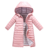 Children Winter Jacket boys Girls Winter Coat Baby Kids Warm Hooded Outerwear Snow Wear Parka Long Down Coats For Teenage 3-10y