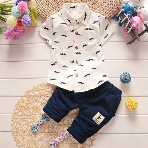 Children clothing baby boy summer clothes sets boutique kid clothing boys casual Short Sleeve T-shirt+Shorts 2pcs Outfit Suit