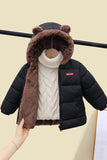 Children's Coat Cashmere Cotton Padded Jacket Boys fllece Warm Jacket Boys Girls Cotton Padded Jacket Baby Thickened Outwear