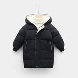 Children's Coat Clothing Girls Outerwear Jackets Autumn Winter Thickened Kids Boys Down Padded Jacket Warm Clothes