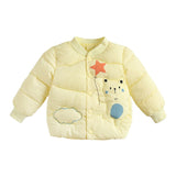 Children's Down Padded Jacket Autumn Winter Kids Clothes Baby Boys Coats Girls Cotton Liner Clothes Outerwear