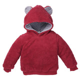 Children's Sweatshirt for Boys Girls Thick Baby Hooded Cartoon Be Winter Warm Fleece Tops Long Sleeve Co Costume