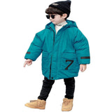 Children's Winter Clothes Boys' Cotton Coat   Big Children's Thick Jackets Kid's Down Jacket Boys Clothes Girls Coats