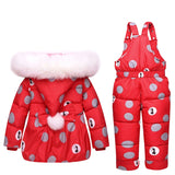 Children's Winter Jackets Kids Jacket For Girls Boys Warm Coats Hooded Snowsuits Child Outerwear Toddler Overalls Jumpsuit
