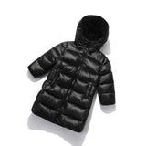Children's down coats winter/autumn kids girls warm clothes jacket child boys thicken long outerwear garment windproof