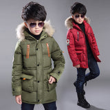 Children's jacket   autumn and winter baby boys jacket kids jacket children's hooded warm jacket for boys clothes boys coat