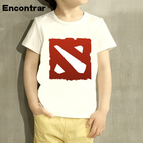 Childrens Game Dota 2 IT5 Natus Vincere Design Baby Boys/Girl T Shirt Kids Funny Short Sleeve Tops Children Cute T-Shirt,HKP2240