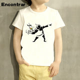 Childrens Shrek Cartoon Design Baby Boys/Girl T Shirt Kids Funny Short Sleeve Tops Children Cute T-Shirt,HKP427