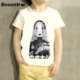 Childrens Spirited away Design Baby Boys/Girl T Shirt Kids Funny Short Sleeve Tops Children Cute T-Shirt,HKP213