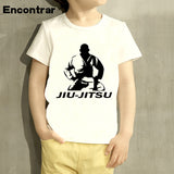 Childrens jiu jitsu Brand Design Baby Boys/Girl T Shirt Kids Funny Short Sleeve Tops Children Cute T-Shirt,HKP338