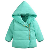 Clearance White Duck Down Girl Winter Co Thick Down jackets Parkas Solid Boys Jacket Baby Kids Gir Outerwe Children Coat