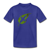 Cotton Leaf On The Wind Tee Shirt For Boys 4T-8T Childrens Tee Shirts