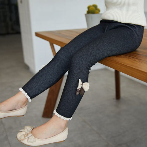 High-Waisted Cozy-Lined Leggings for Girls | Old Navy
