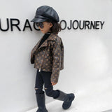 Cute Baby Brand Girls Leather Jacket Kids Thick  Designer Coats Hoodie Winter Clothes Infant Children's Clothing for Boys