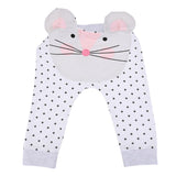 Cute Baby Harem Pants Sport Loose Trousers Baby Boys Girls Mouse/Bear Bottom Harem Pants Leggings Pants Trousers 0-24M