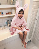 Cute Children's We Rabbit Ears Loose Solid Color Children's Sweater