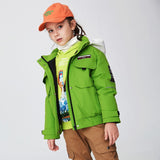 [Designer Series | Yang Mi parent-child same style] bosideng children's clothing outdoor contrast color down jacket