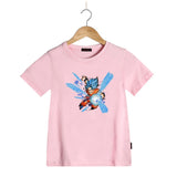 Dragon Ball Ink Son T Shirt for Kids Boys Childrens Super Saiyan Tee Tops Clothes Short Sleeve T-shirt