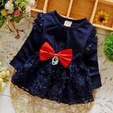 Baby Girl Dress Long Sleeve Children Clothing Spring Kids Clothes Baby Girl Princess Dress For Party Birthday