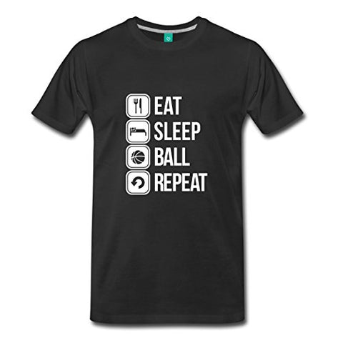 E Sleep Basketballer Repe Men's Premium T-Shirt Fashion Style Cotton Low Price T Shirt for Teen Boys Short Sleeve Brand