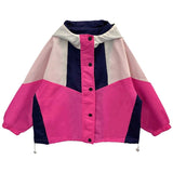 Fall Kids Jackets for Girls 8 10 years Zipper Coat Outdoor Waterproof Girls Wind Breaker